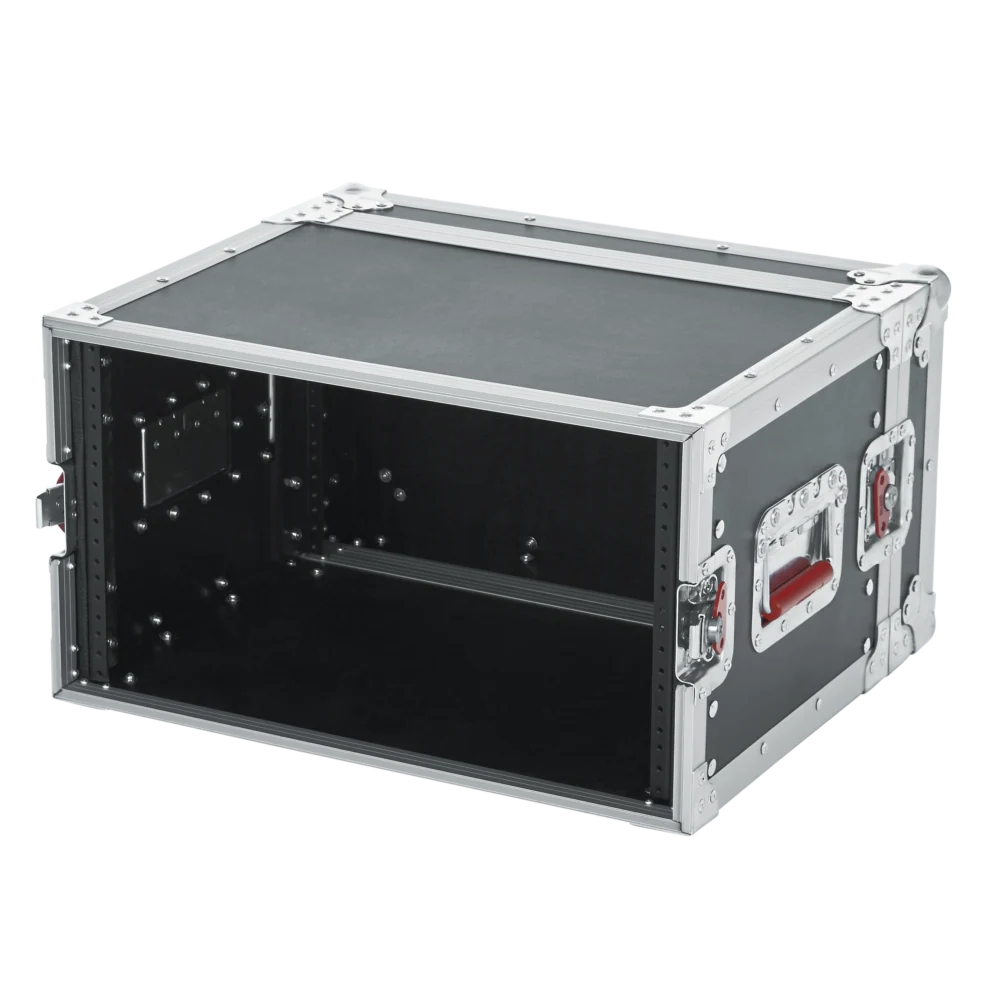Gator Cases G-TOUR EFX6 6U Shallow Audio Road Rack Case