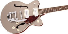 Load image into Gallery viewer, Gretsch G2655T-P90 Streamliner™ Center Block Jr. Double-Cut P90 with Bigsby®, Laurel Fingerboard, Two-Tone Sahara Metallic and Vintage Mahogany Stain