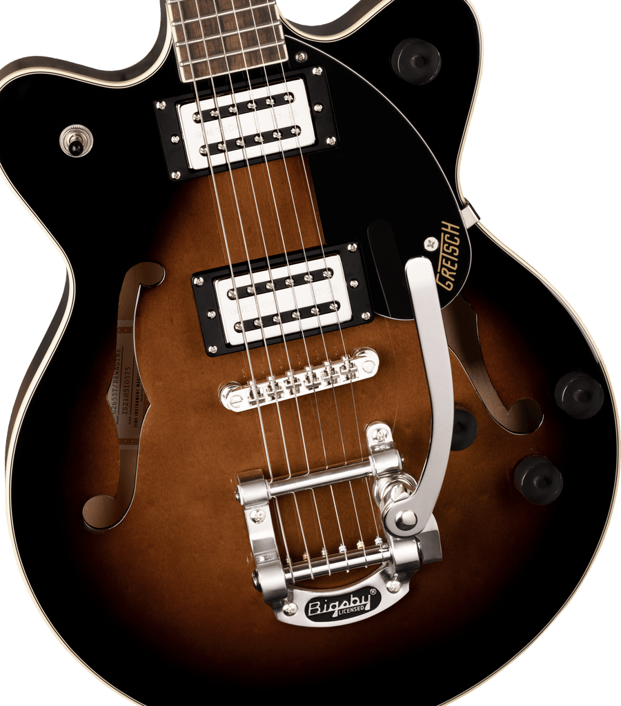Gretsch G2655T Streamline Center Block Jr. Double-Cut, Bigsby Laurel Fingerboard, Brownstone Maple