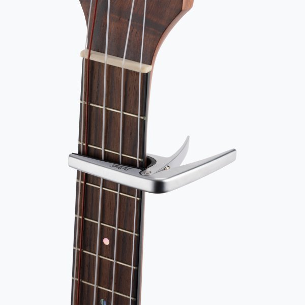 On-Stage GA200 Quick-change Ukulele Capo - Silver