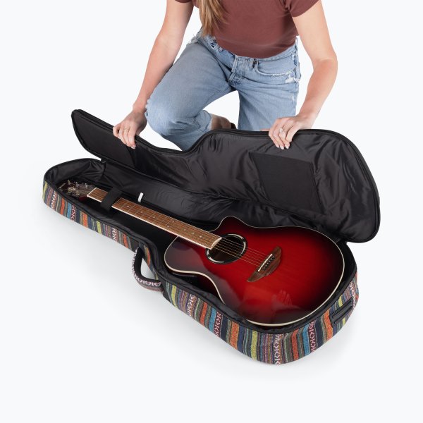 On-Stage GBA4770S Striped Acoustic Guitar Bag