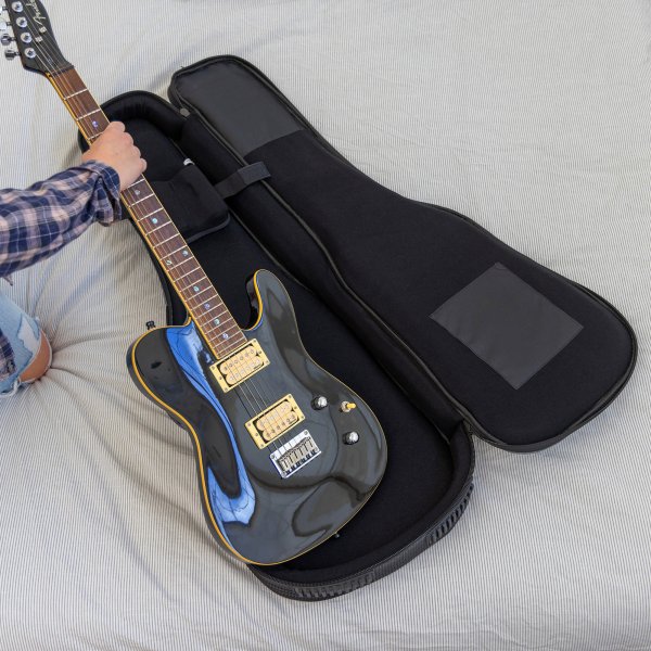 On-Stage GBE4990CG Deluxe Electric Guitar Gig Bag