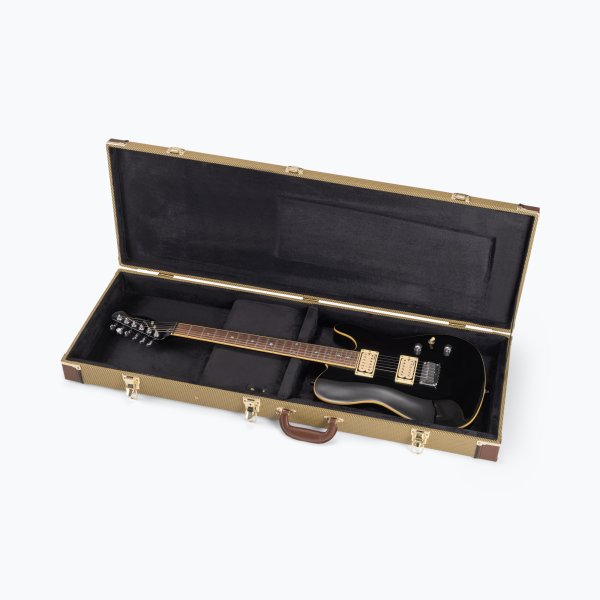 On-Stage GCE6000T Hardshell Electric Guitar Case (Tweed)