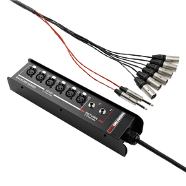 Gator CableWorks GCWB-DS8X0-50 Backline Series 8×0 Drop Snake – 50 Feet