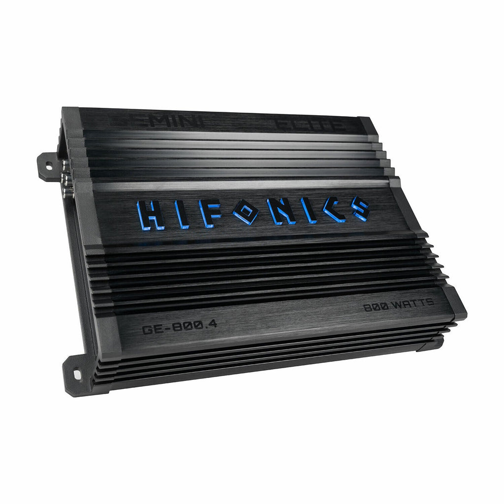 Hifonics GE800.4 GEMINI SERIES CLASS A/B 4 Channel Amplifier 800 Watts