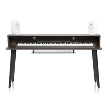 Load image into Gallery viewer, Gator Frameworks GFW-ELITEKEYTBL88-BRN Elite Furniture Series 88-Note Keyboard Table in Dark Walnut Finish