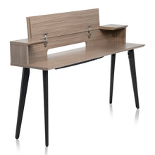 Load image into Gallery viewer, Gator Frameworks GFW-ELITEKEYTBL88-GRY Elite Furniture Series 88-Note Keyboard Table in Driftwood Grey Finish