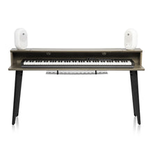 Load image into Gallery viewer, Gator Frameworks GFW-ELITEKEYTBL88-GRY Elite Furniture Series 88-Note Keyboard Table in Driftwood Grey Finish