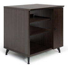 Load image into Gallery viewer, Gator Frameworks GFW-ELITESIDECAR-BRN Elite Series Sidecar Rack Cabinet w/ Shelf – Brown