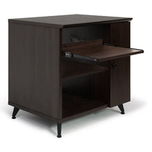 Load image into Gallery viewer, Gator Frameworks GFW-ELITESIDECAR-BRN Elite Series Sidecar Rack Cabinet w/ Shelf – Brown