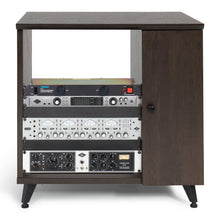 Load image into Gallery viewer, Gator Frameworks GFW-ELITESIDECAR-BRN Elite Series Sidecar Rack Cabinet w/ Shelf – Brown