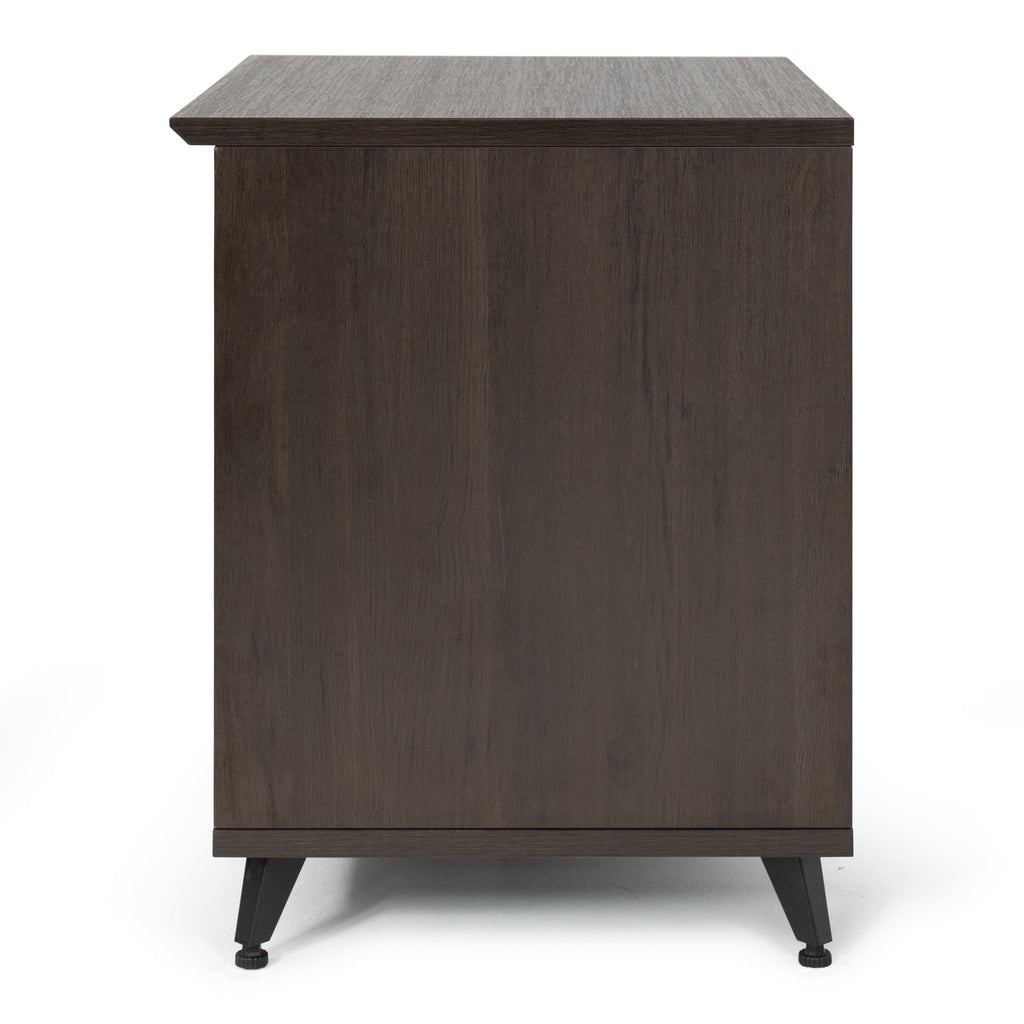 Gator Frameworks GFW-ELITESIDECAR-BRN Elite Series Sidecar Rack Cabinet w/ Shelf – Brown