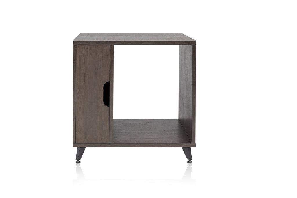 Gator Frameworks GFW-ELITESIDECAR-BRN Elite Series Sidecar Rack Cabinet w/ Shelf – Brown