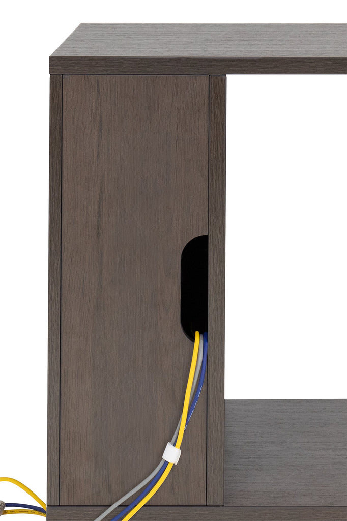 Gator Frameworks GFW-ELITESIDECAR-BRN Elite Series Sidecar Rack Cabinet w/ Shelf – Brown
