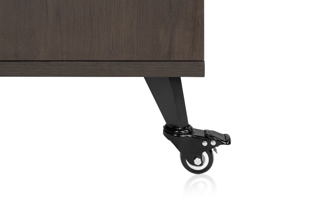 Gator Frameworks GFW-ELITESIDECAR-BRN Elite Series Sidecar Rack Cabinet w/ Shelf – Brown