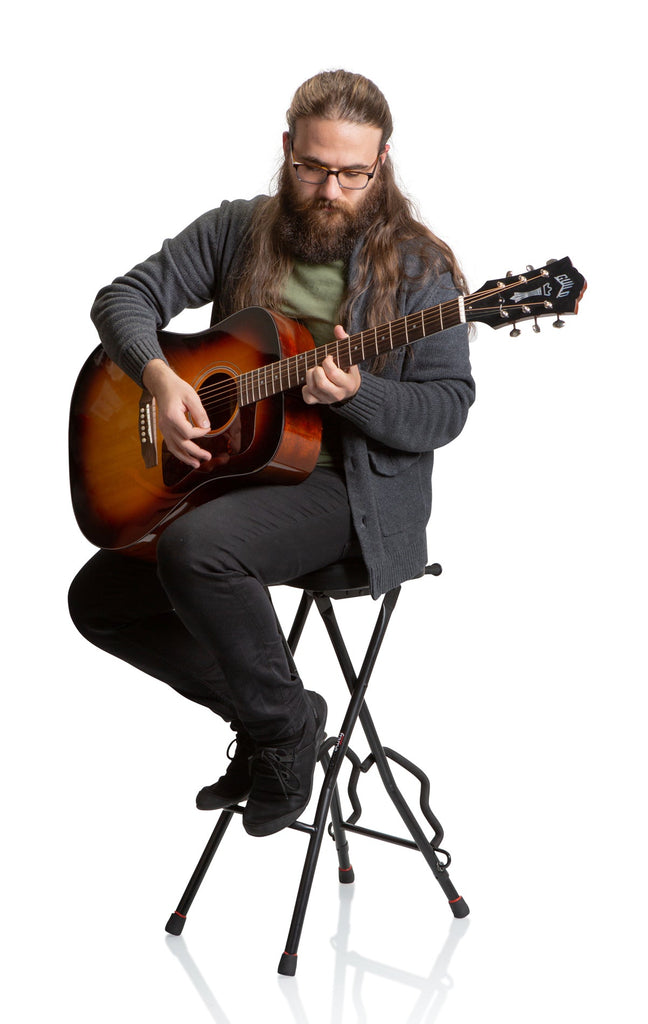 Gator Frameworks GFW-GTRSTOOL Guitar Stool W/ Stand
