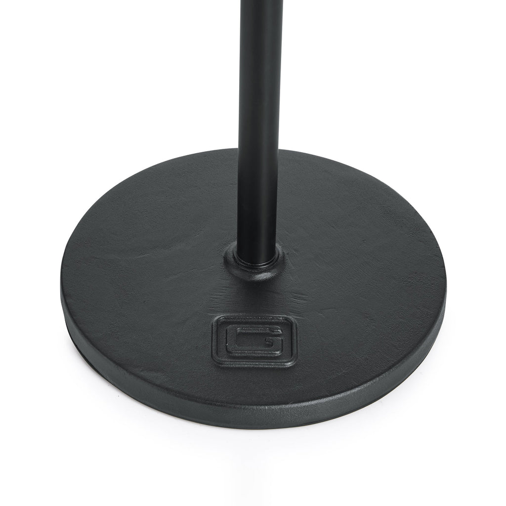 Gator Frameworks GFW-MIC-1000 Standard 10″ Round Base Mic Stand