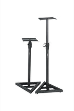 Load image into Gallery viewer, Gator Frameworks GFW-SPK-SM50 Studio Monitor Stand (Pair)