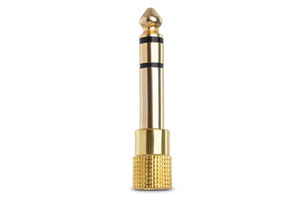 Hosa GHP-105 1/4 inch TRS Male to 3.5mm TRS Female Headphone Adapter