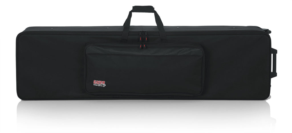 Gator Cases GK-88 SLXL Rigid Lightweight Case w/ Wheels for Slim, Extra long 88-Note Keyboards