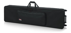 Gator Cases GK-88 SLXL Rigid Lightweight Case w/ Wheels for Slim, Extra long 88-Note Keyboards