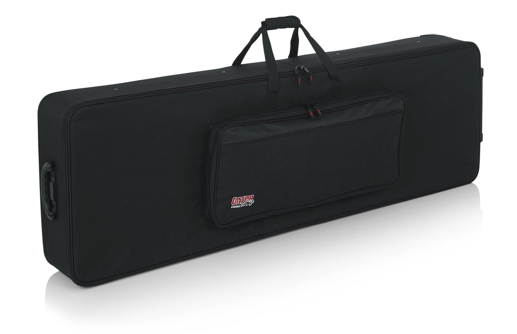 Gator Cases GK-88 XL Rigid Lightweight Case w/ Wheels for Extra Long 88-Note Keyboards