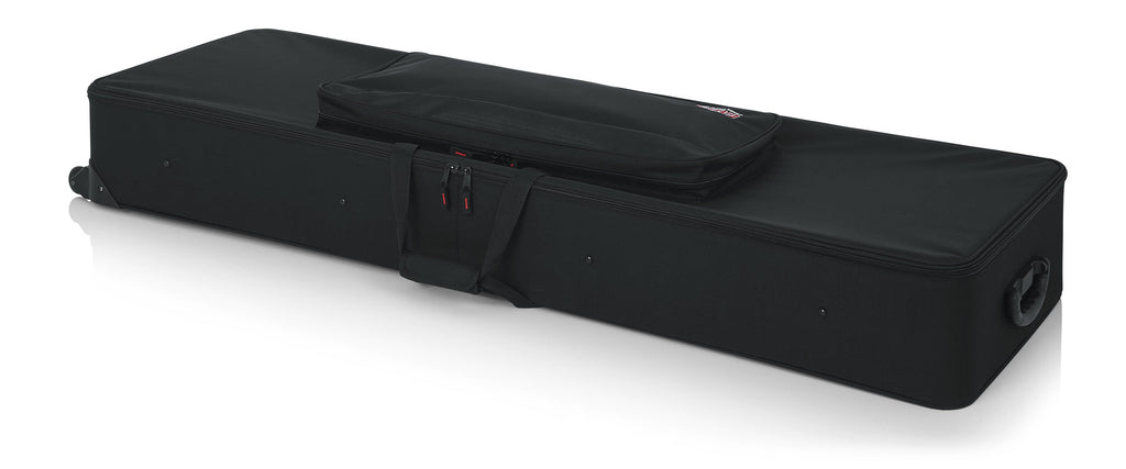 Gator Cases GK-88 XL Rigid Lightweight Case w/ Wheels for Extra Long 88-Note Keyboards