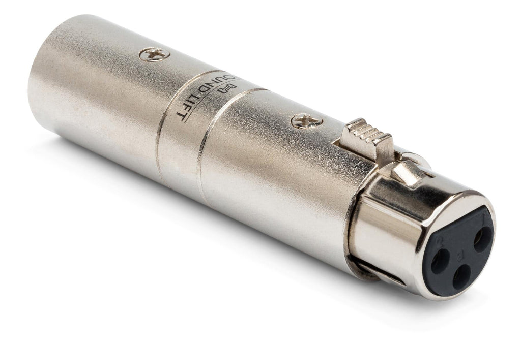 4 Hosa GLT-255 XLR Female to XLR Male Ground Lifter