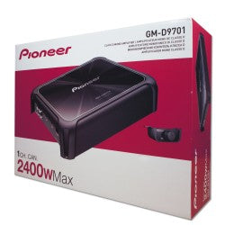 Pioneer GM-DX871 1600W Class D Mono Amplifier Bass Remote & 4G Amp Kit