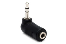 Charger l'image dans la galerie, Hosa GMP-272 3.5mm TRS Female to 3.5mm TRS Male Right Angle Adapter