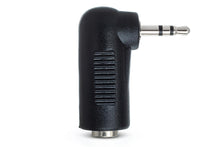 Charger l'image dans la galerie, Hosa GMP-467 3.5mm TRS Female to 2.5mm TRS Male Right-angle Adapter