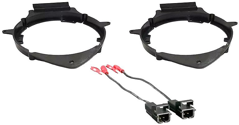 GMSB356 6 1/2" & 6 3/4" Speaker Adapter Car Truck Front or Rear Door Harness Fit GM 06-16