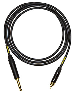 Mogami GOLD TS-RCA-20 1/4" Male to RCA Male Audio/Video Patch Cable (20')