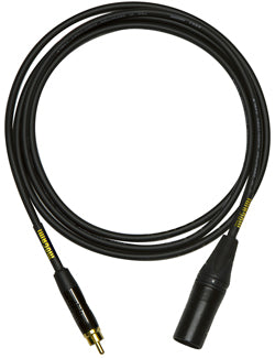Mogami GOLD XLRM-RCA-20 Unbalanced Cable - 20 foot
