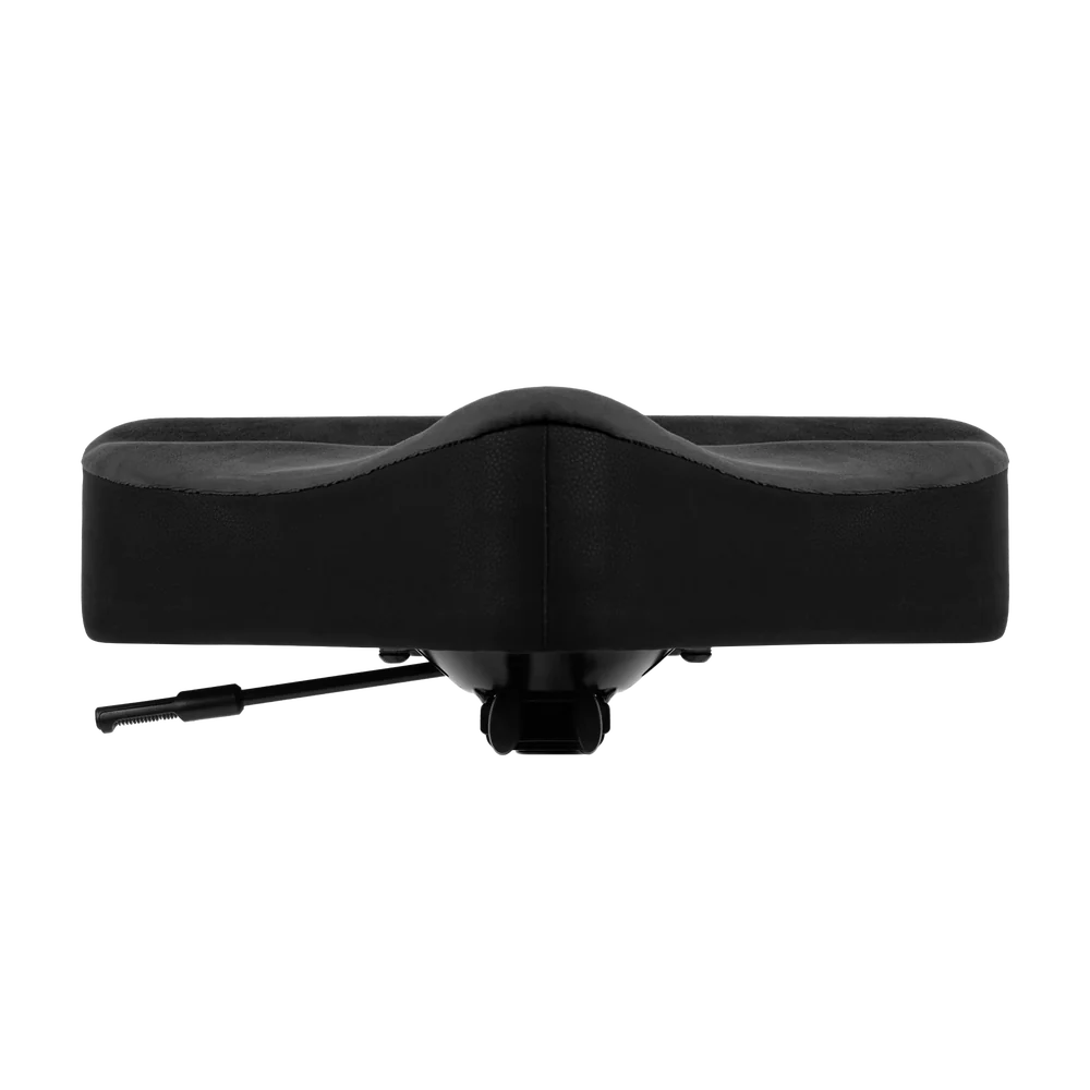 Gator Cases GP-DTH-ASD-BK Air Glide Drum Throne Saddle Seat – Black