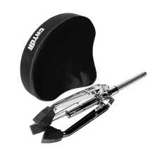 Load image into Gallery viewer, Gator Cases GP-DTH-ASD-BK Air Glide Drum Throne Saddle Seat – Black