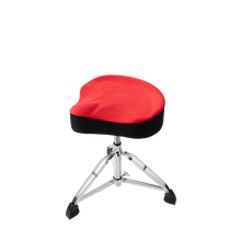 Load image into Gallery viewer, Gator Cases GP-DTH-ASD-RD Air Glide Drum Throne Saddle Seat- Red