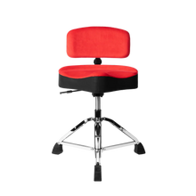 Load image into Gallery viewer, Gator Cases GP-DTH-BR-RD Percussion Drum Throne Backrest – Red