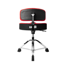 Load image into Gallery viewer, Gator Cases GP-DTH-BR-RD Percussion Drum Throne Backrest – Red