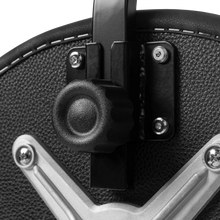 Load image into Gallery viewer, Gator Cases GP-DTH-SSD-BK Spindle Drum Throne Saddle Seat – Black