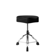 Load image into Gallery viewer, Gator Cases GP-DTH-SSD-BK Spindle Drum Throne Saddle Seat – Black