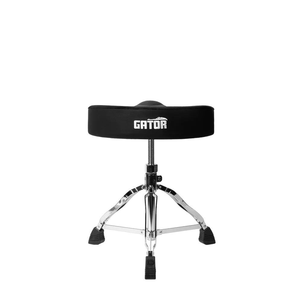 Gator Cases GP-DTH-SSD-BK Spindle Drum Throne Saddle Seat – Black