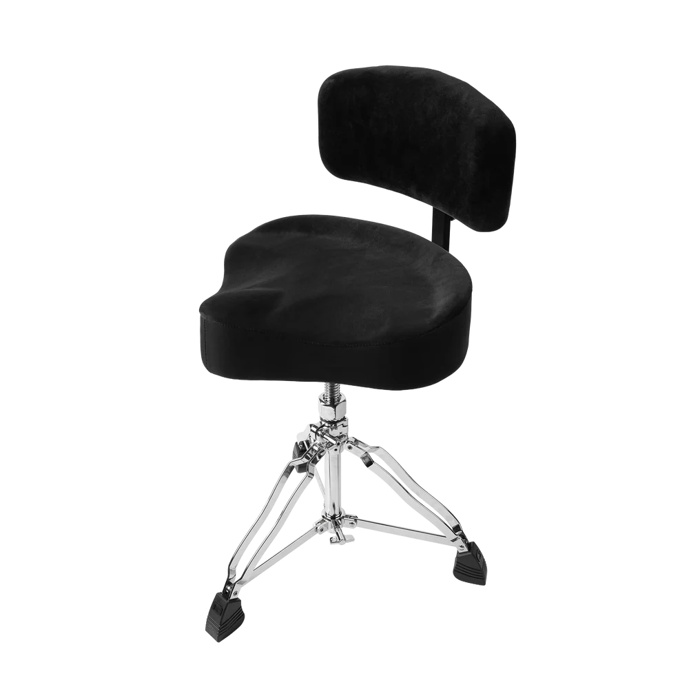 Gator Cases GP-DTH-SSD-BK Spindle Drum Throne Saddle Seat – Black