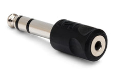 Load image into Gallery viewer, Hosa GPM-103 1/4 inch TRS Male to 3.5mm TRS Female Stereo Headphone Adapter 