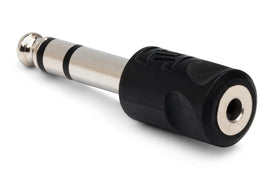 Hosa GPM-103 1/4 inch TRS Male to 3.5mm TRS Female Stereo Headphone Adapter 