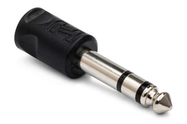 Hosa GPM-103 1/4 inch TRS Male to 3.5mm TRS Female Stereo Headphone Adapter 