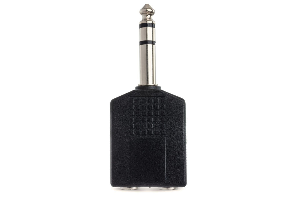 Hosa GPP-359 Dual 1/4" TRS Female to 1/4-inch TRS Male Adapter