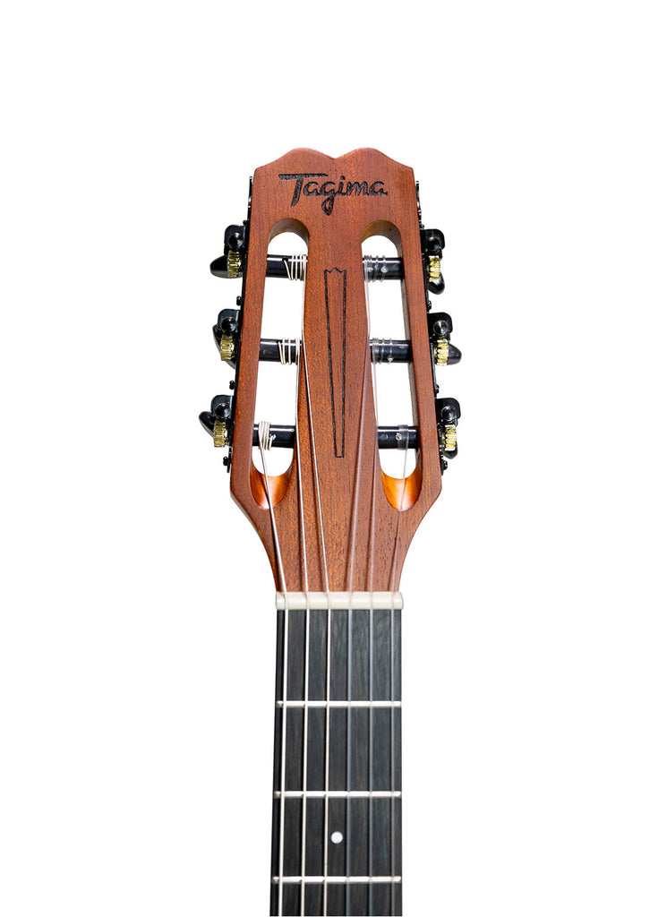 Tagima  VEGAS GRAN RESERVA EQ-NTOP Nylon String - Natural Satin