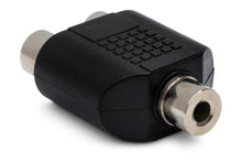 Charger l'image dans la galerie, Hosa GRF-341 3.5mm TRS Female to Dual RCA Female Coupler