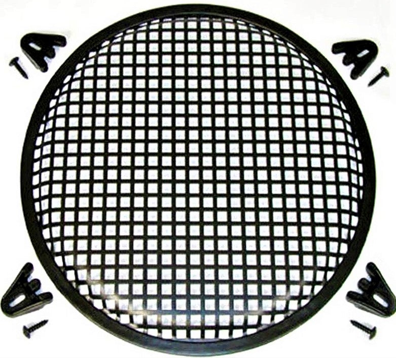 2 MK AUDIO 10" SubWoofer Metal Mesh Cover Waffle Speaker Grill Protect Guard DJ Car Audio